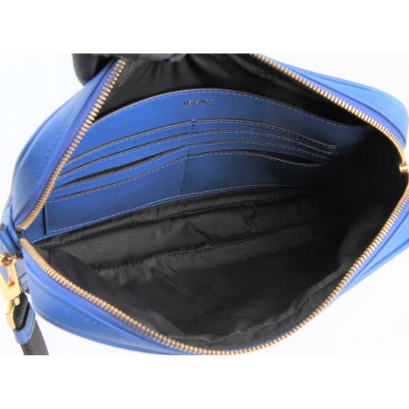 Versace Grained Calfskin Patchwork Pouch - Picture 3 of 6